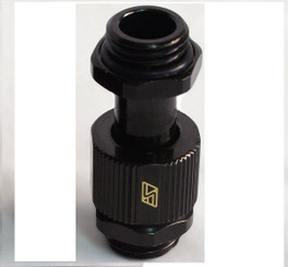 Swiftech G1/4-MMEXT-MEDIUM-BK G1/4 Male-Male Lok-Seal SLI/CrossFireX connector fitting (30 to 33mm)