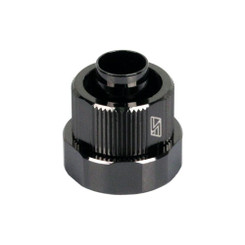 Swiftech  QC-NS-5/8-CF-BK Black Chrome Lok-Seal 5/8x3/8in Compression Fitting End Cap