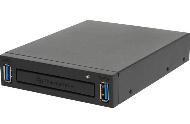 Thermaltake AC0018 ExtremeSpeed 3.0 2.5inch SATA HDD/SSD Rack w/ Dual  USB3.0 Port - AeroCooler