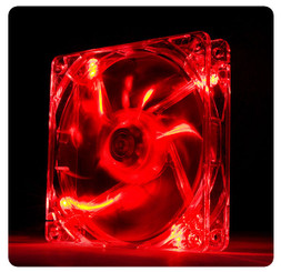 Thermaltake CL-F019-PL12RE-A Pure 12 LED Red 120x120x25mm Fan