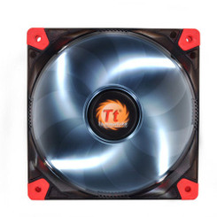 Thermaltake CL-F018-PL12WT Luna 12 LED White 120x120x25mm Fan, 3Pin