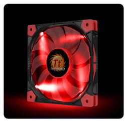 Thermaltake CL-F035-PL12RE-A Luna 12 Slim LED Red Fan