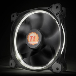 Thermaltake CL-F039-PL14WT-A Riing 14 High Static Pressure White LED Radiator Fan