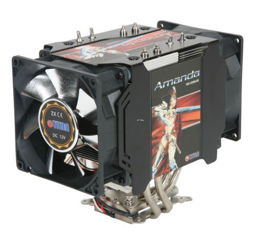 Titan AMANDA TTC-NP05TZ TEC/Heatpipe CPU Cooler - AeroCooler