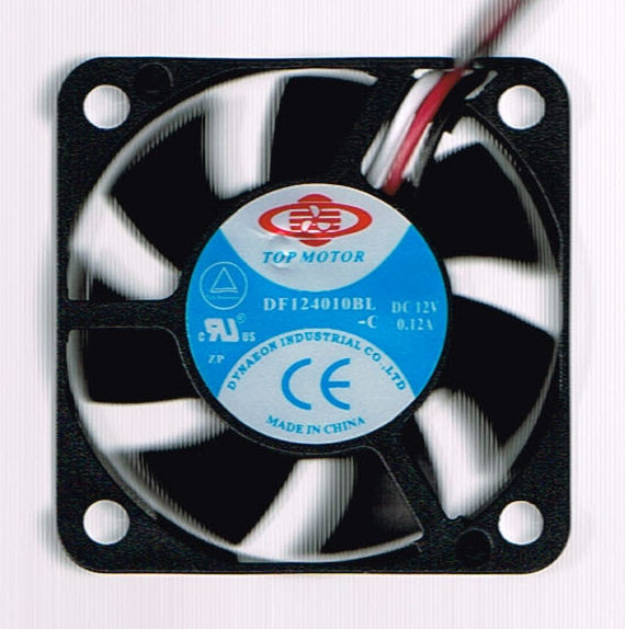 Top Motor DF124020BH-3G 40x20mm 2 Ball Bearing Fan,3pin