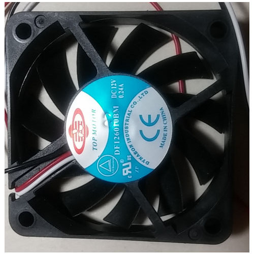 Top Motor DF124020BH-3G 40x20mm 2 Ball Bearing Fan,3pin