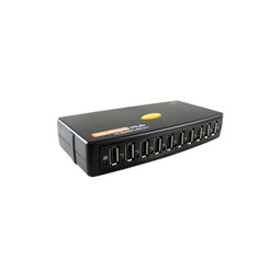 Vantec UGT-PH210 10 Port Hub Hi-Speed USB 2.0