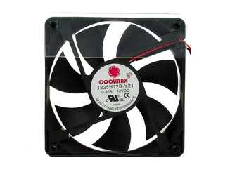 Coolmax 1225H12B 120x25mm Pwer Supply Replacement Fan, 2Pin