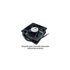 Delta AFB1212SHE-F00 120x38mm Extreme Hi Fan, Bare Wires