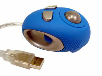 Off-Table Track Finger Mouse , Blue, USB