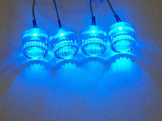 LOGISYS BLUE LED ACRYLIC CASE FEET LT-405