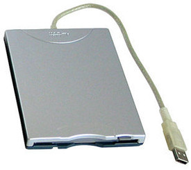 NEC YD-8U10 1.44MB USB External Floppy Drive (Silver)