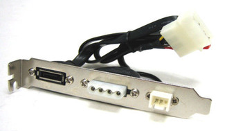 O301 PCI SATA & Power Bracket