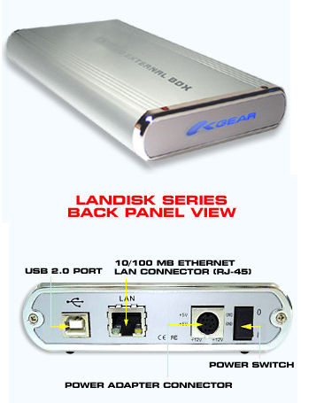 Okgear LAN-SI SATA LAN DISK Silver - AeroCooler