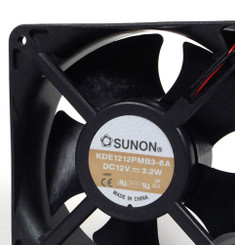Sunon 120mm x 38mm  KDE1212PMB3-6A Double Ball Bearing 4pin Case Fan