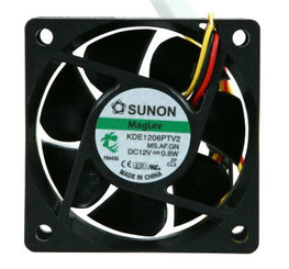 Sunon KDE1206PTV2 60x25mm MagLev Fan, 3pin