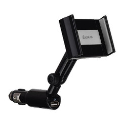 Luxa2 HO-MHS-PCCCBK-00 (Black) Cigar Clip Universal Car Charger Mount Holder