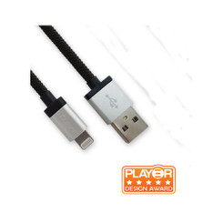 Luxa2 PO-APP-ALL1SI-00 MFi Lightning¢â to USB Charge Sync Aluminium Cable