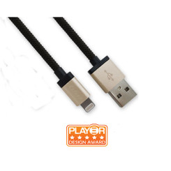 Luxa2 PO-APP-ALL1CP-00 MFi Lightning¢â to USB Charge Sync Aluminium Cable