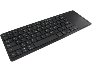 Rosewill BK-700 Wireless Bluetooth Keyboard W/ 5inch EMC Mouse Touch Pad 
