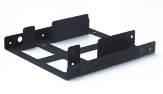 Kingwin HDM-225-BK Dual 2.5in HDD Mounting Kit to 3.5inch Bay