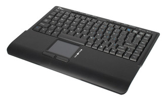 SIIG JK-WR0312-S1 2.4GHz Wireless Low Profile Multi-TouchPad Keyboard