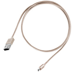 Silverstone SST-CPU02G 2-in-1 Micro-USB Combo USB-A to Micro-B Cable 1 meter(3.3ft)