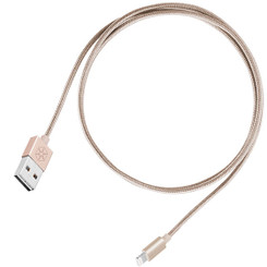 Silverstone SST-CPU03G Reversible USB-A to Lightning cable 1 meter(3.3ft), Apple MFi Certified