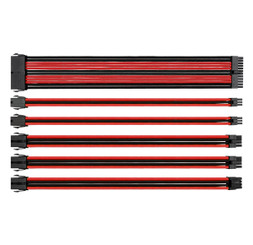 Thermaltake AC-033-CN1NAN-A1 TtMod Sleeve Cable Set – Red/Black