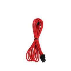 Bitfenix BFA-MSC-6PEG45RK-RP Alchemy Multisleeved 45cm 6Pin PCI-E Male to 6Pin PCI-E Female Power Extension Cable (Red)