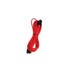 Bitfenix BFA-MSC-8PEG45RK-RP Alchemy Multisleeved 45cm 8Pin PCI-E Male to 8Pin PCI-E Female Power Extension Cable (Red)