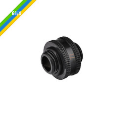 Thermaltake CL-W042-CU00BL-A Pacific G1/4 Male to Male 10mm Extender – Black