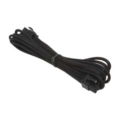 Bitfenix BFA-MSC-8EPS45KK-R Alchemy Multisleeved 45cm 8Pin EPS Male to 8Pin EPS Female CPU Extension Cable (Black)