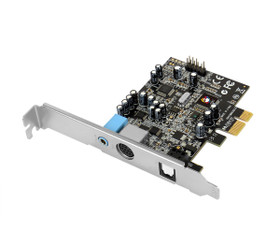 SIIG IC-510211-S1 SoundWave Dolby Digital5.1 PCI-Express Dual Profile Sound Card