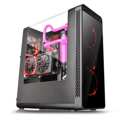 Thermaltake CA-1G7-00M1WN-02  View 27 Gull-Wing Window ATX Mid-Tower Chassis