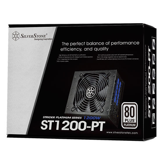 SilverStone ST1200-PT 1200W 電源ユニット PC PLATINUM 80PLUS