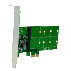 SYBA SI-PEX40115 2 Port M.2 to PCI-e x1 Adapter B or B+M Key 
