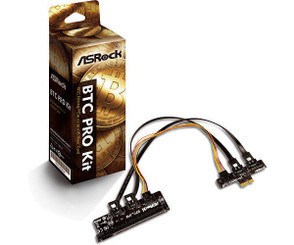 ASRock HA-BTC PRO KIT BTC Mining PCI Express x1 to x16 Riser Card 