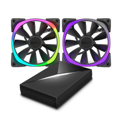 NZXT RF-AR140-C1 140mm Bundle Pack Aer RGB Fans with HUE+ Controller