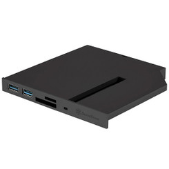 Silverstone SST-FPS01  12.7mm Tray-Loading Slim Optical Bay Multifunction Front Panel