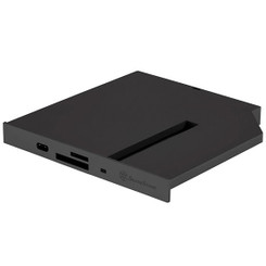 Silverstone SST-FPS01-C  12.7mm Tray-Loading Slim Optical Bay Multifunction Front Panel