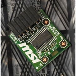 MSI MS-4136 (Ver 2.0) 14Pin (1 CLosed) TPM 2.0 Module Infineon Chip SLB 9665 TT 2.0