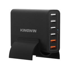 Kingwin PS-7343  6 Port USB Charger (2 Quick Charge 2.0 Port) 