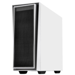 Silverstone SST-RL06WS-W  (White with Silver Trim + Window) ATX/MATX Case