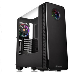 Thermaltake CA-1H2-00M1WN-01 View 28 RGB Riing Edition Gull-Wing Window ATX Mid-Tower Chassis