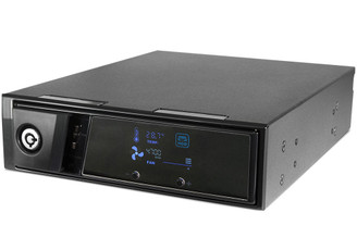 iStar BPX-525-SA 5.25inch to 3.5inch SATA/SAS 6Gbps HDD Hotswap Rack with LCD