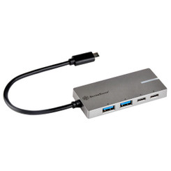 Silverstone SST-EP09C USB 3.1 Gen 1 Type-C to Dual USB Type-A/Dual Type-C Hub