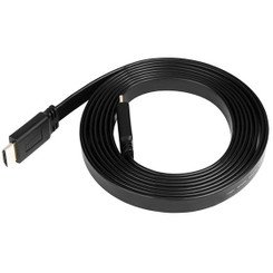 Silverstone SST-CPH02B-1500 (1.5 meter)  Flat HDMI Male to HDMI Male Cable