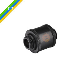 Thermaltake CL-W043-CU00BL-A Pacific G1/4 Male to Male 20mm Extender – Black