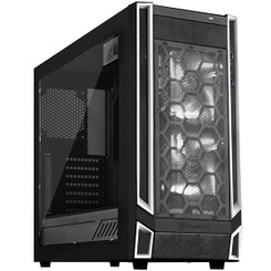 Silverstone SST-RL05BW-W (White Trim + Window) ATX/MATX Case  2x140mm LED Fan 